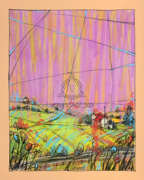 Розовое небо