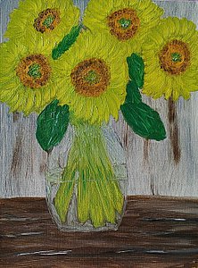 Подсолнухи