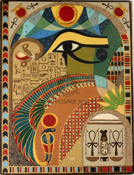 Декоративная картина "Дыхание Египта"