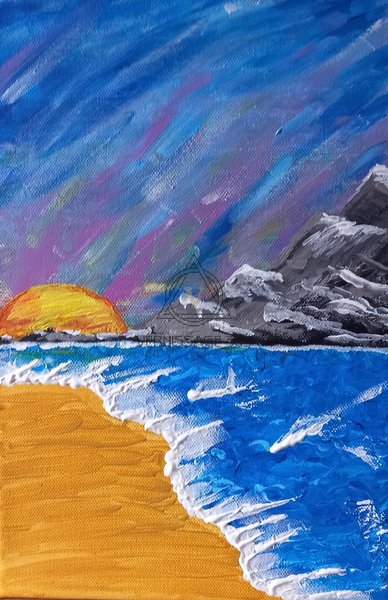 Закат в горах