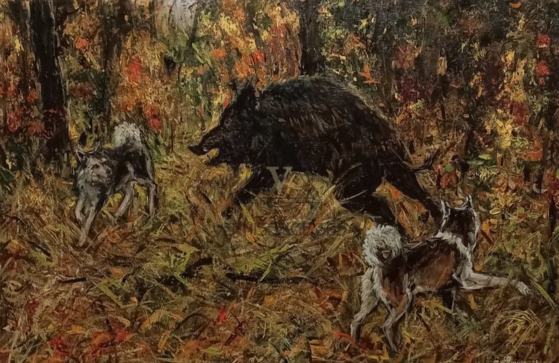 Осенняя охота на кабана