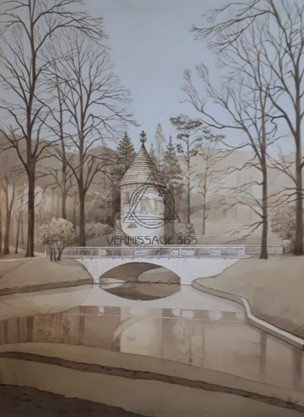 Серия "Павловск" "Пиль-Башня", Павловск, парк