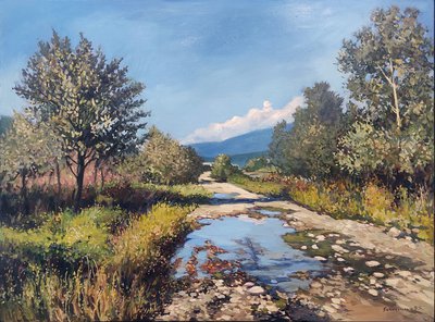 Дорога ведущая к реке