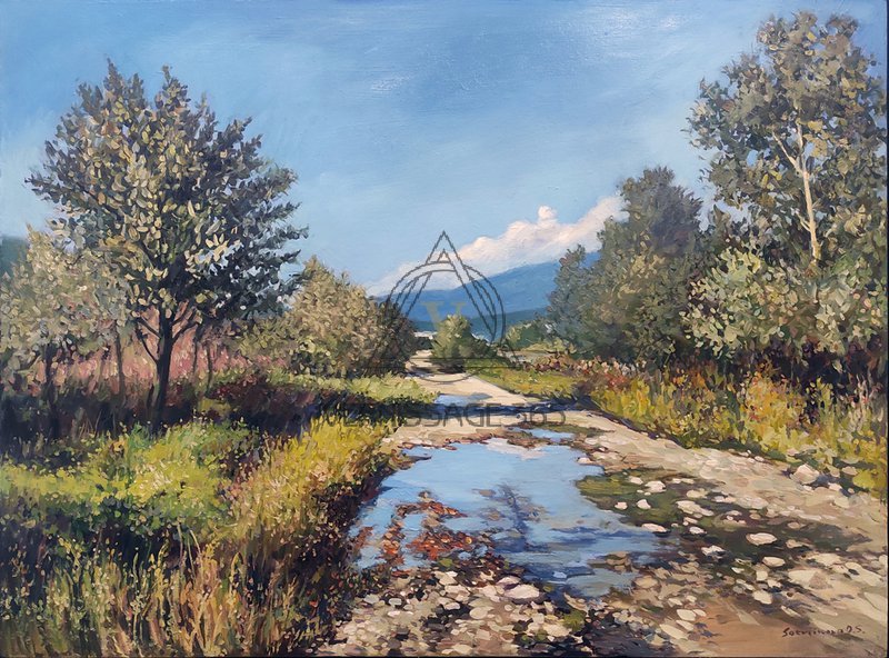 Дорога ведущая к реке