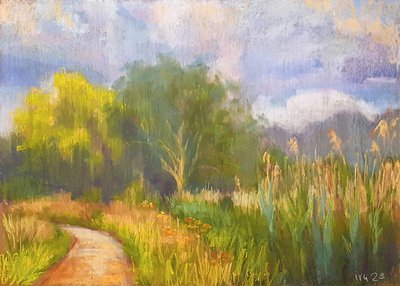 Дорожка по-над рекой