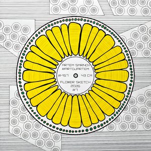 Цветочный Рисунок Цветная абстракция с узором