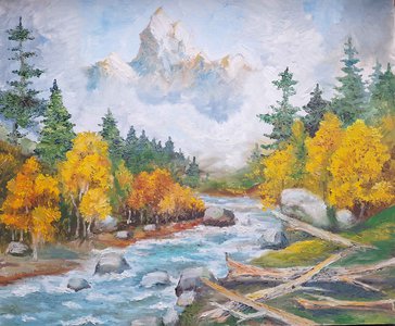 Осень в горах Кавказа