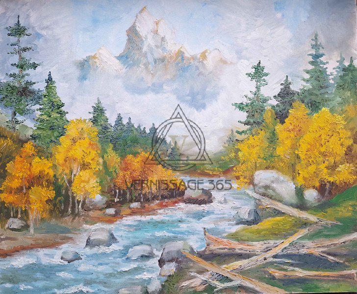 Осень в горах Кавказа