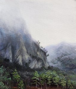Картина "Туманные горы"