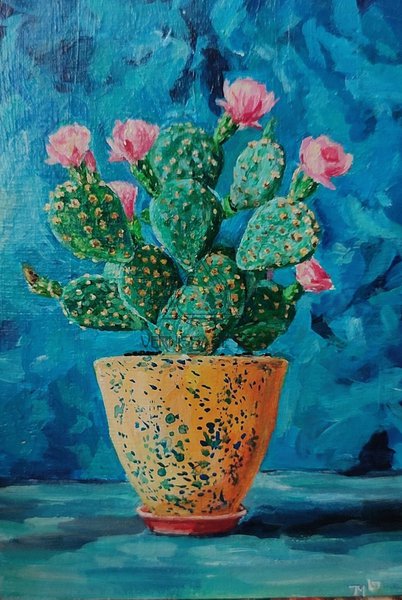 Цветущий Кактус