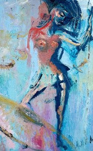 Афина смотрит в свое отражение на щите Ахилла