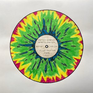 Плавный Ритм’ А1 Музыкальная абстракция с цветным рисунком