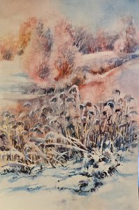 Розовый восход