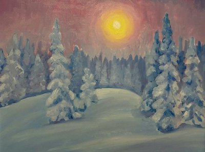 Морозное утро