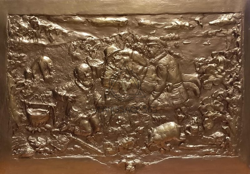 Интерпритация "На привале"