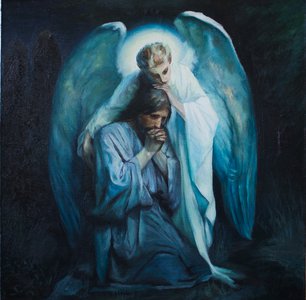 Ангел, утешающий Христа