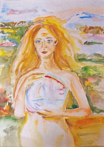 Девушка, несущая свет