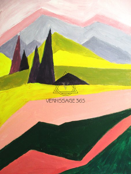 Абстракция "Пейзаж"