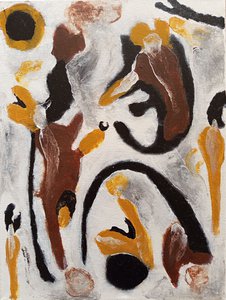 этюд 8 (из серии первобытная материя)