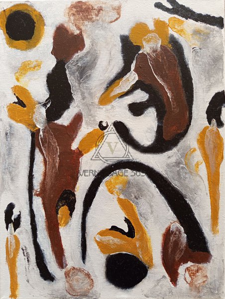 этюд 8 (из серии первобытная материя)