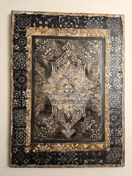 Фрагмент стены. Тишина орнамента