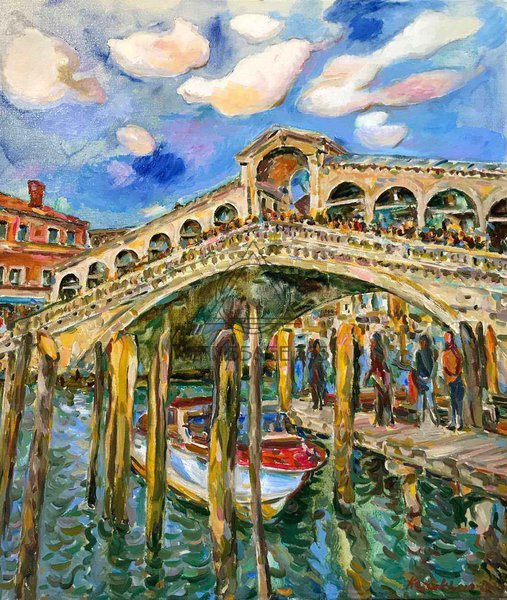 Мост Риальто. Венеция