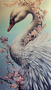 Белый лебедь