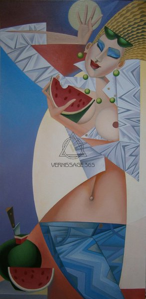 Любительница арбузов