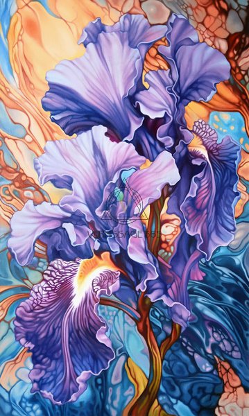 «Фиолетовые сны в предвкушении лета»