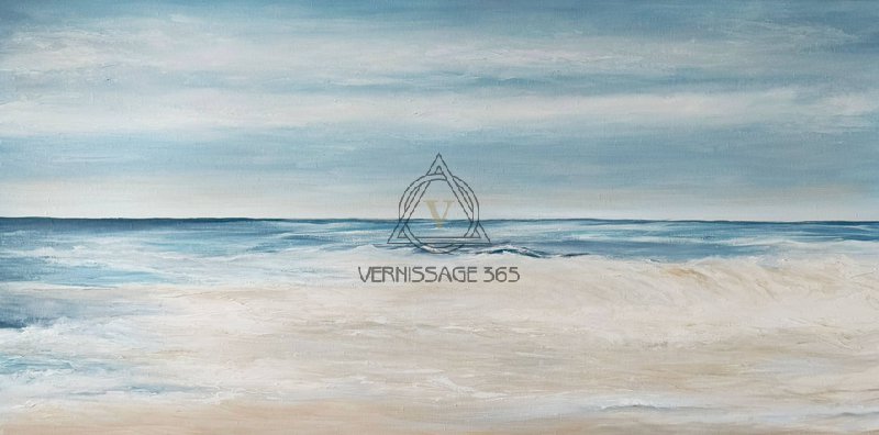 Морской пейзаж Благозвучие Море маслом