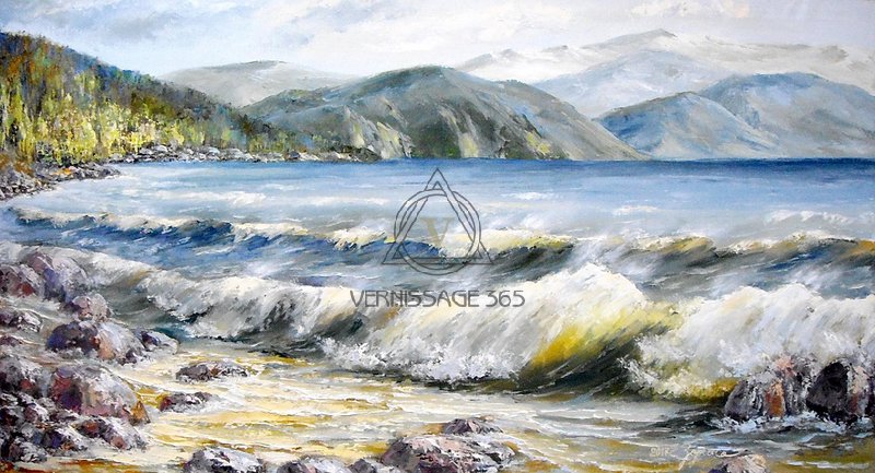 Полдень на Телецком озере