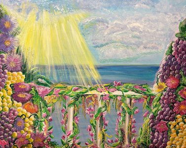 Цветущая терраса