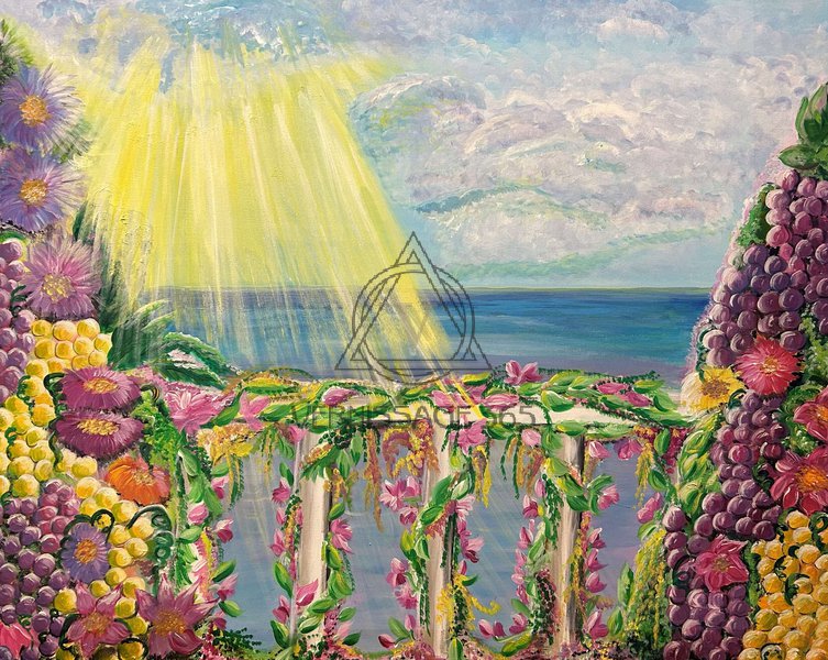 Цветущая терраса