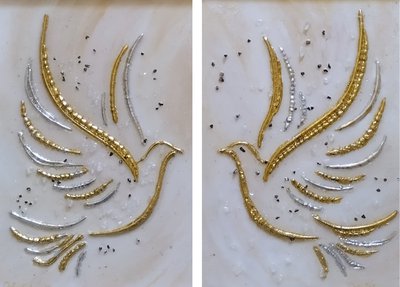 Диптих голуби