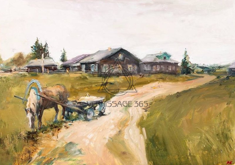 Лошадь уходящая вдаль