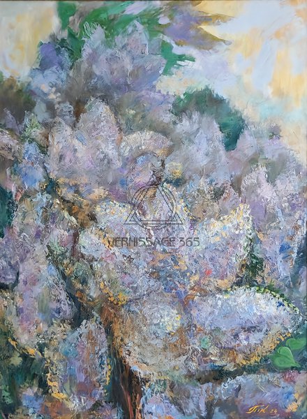 Белая сирень