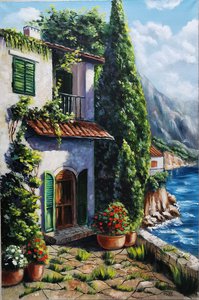 Заросший дом