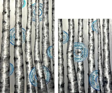 Диптих "Золото корней"