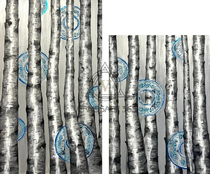 Диптих "Золото корней"