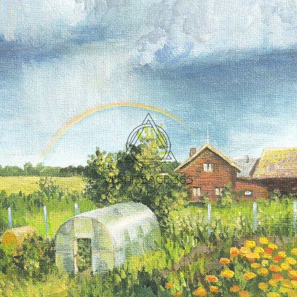 Последняя радуга августа