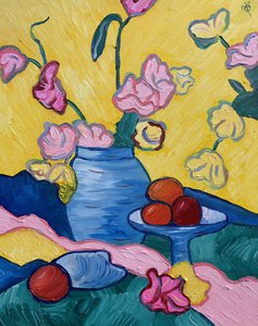 Ваза с фруктами