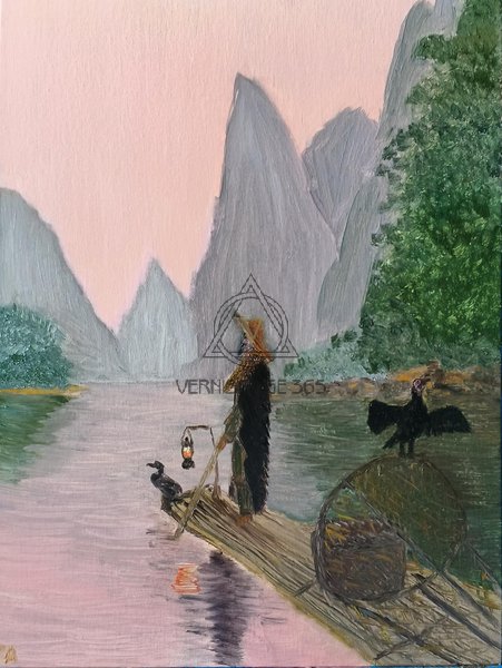 Рыбалка с бакланами