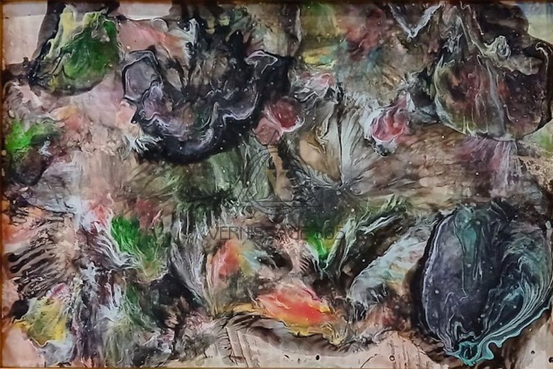 Волшебный сад при свете луны