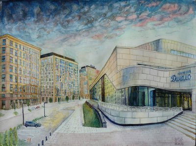 "Без пяти Осень" (городская панорама Динамо)