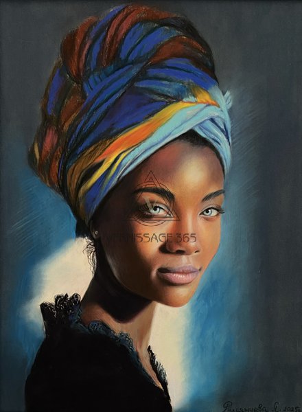 "Негритянка с глазами цвета моря"