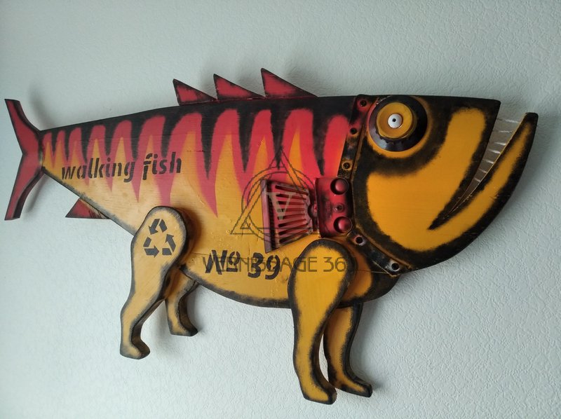 Рыба № 39 Walking fish