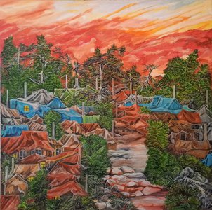 Старый Магадан. Бассейная улица.