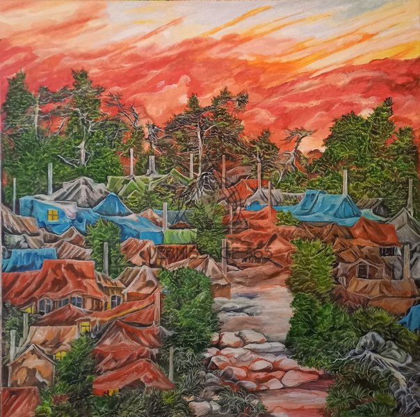 Старый Магадан. Бассейная улица.