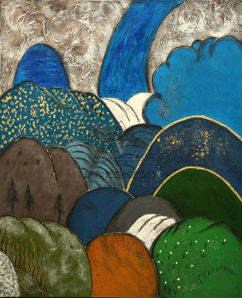 Абстракция "Горы"