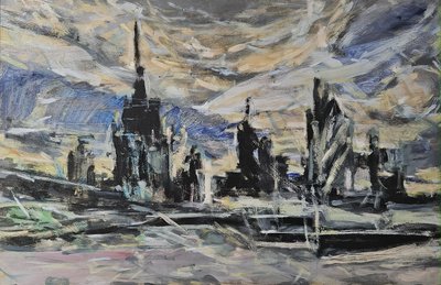 2.	Набережная, Москва.